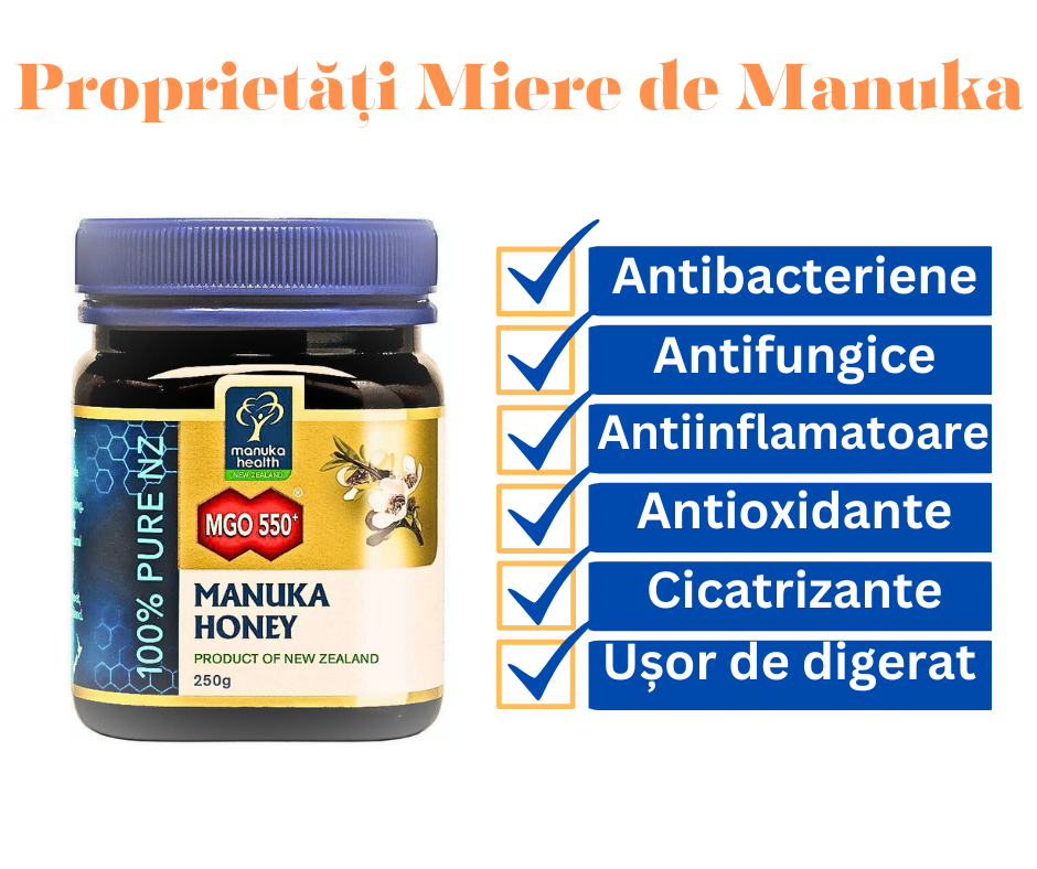 Miere de Manuka proprietăți 